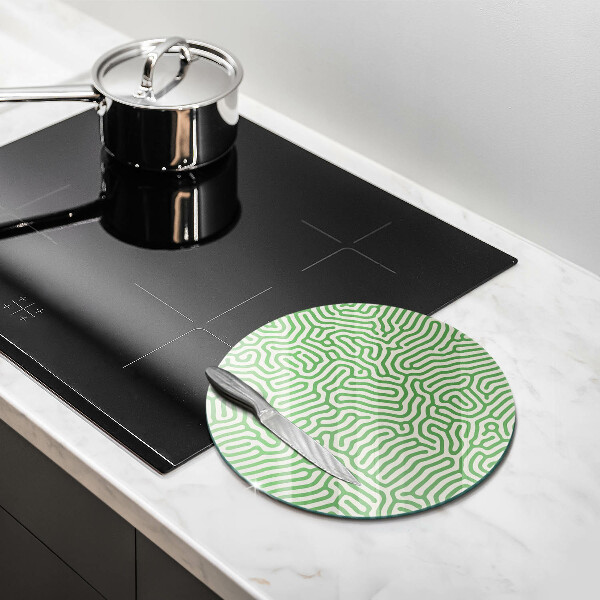 Glass worktop saver Abstraction lines