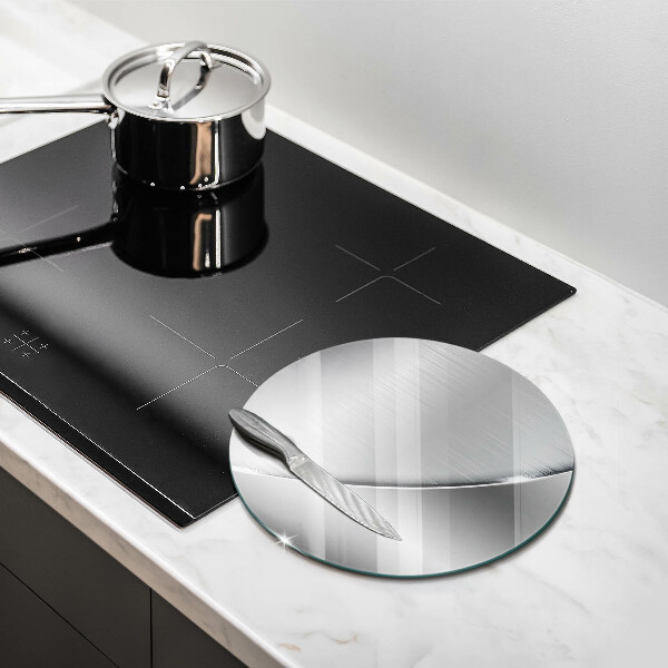 Glass worktop protector Metal shapes