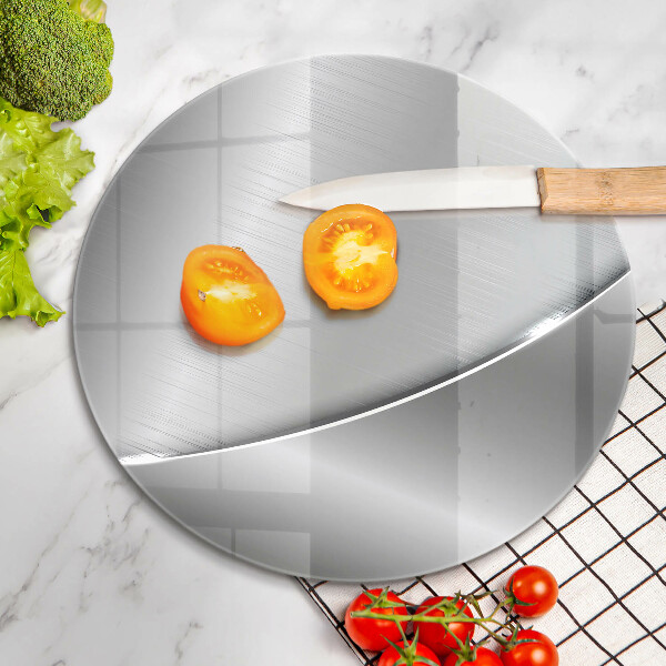 Glass worktop protector Metal shapes