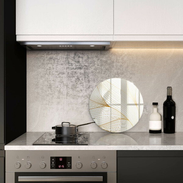 Glass worktop saver Modern Line pattern