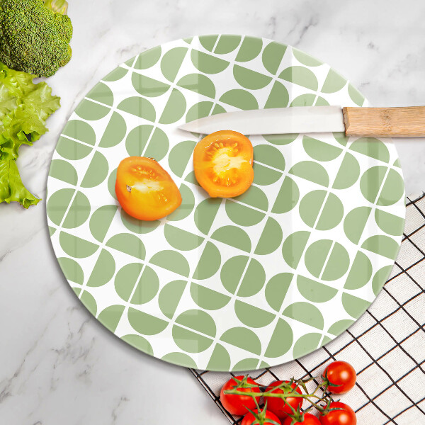 Glass worktop saver Boho shapes
