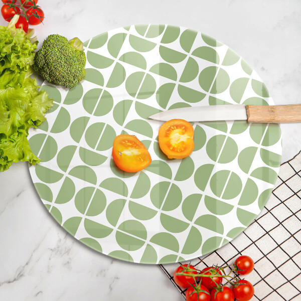 Glass worktop saver Boho shapes
