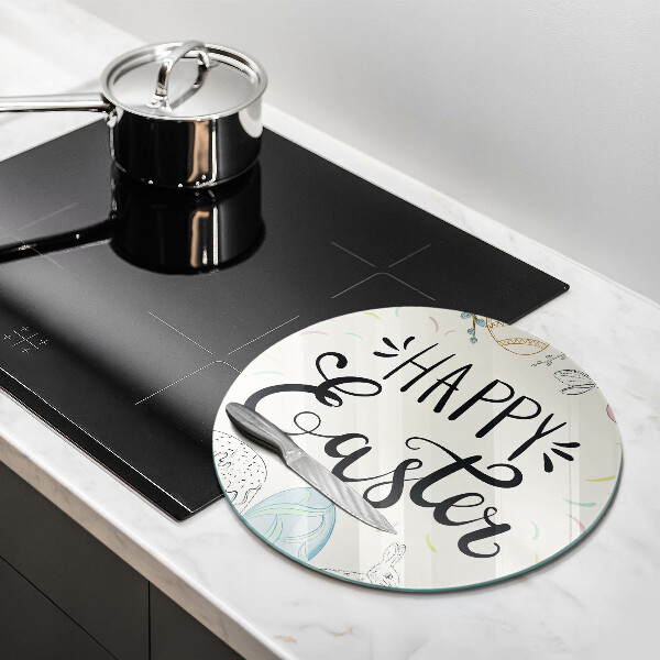 Glass worktop protector Happy Easter