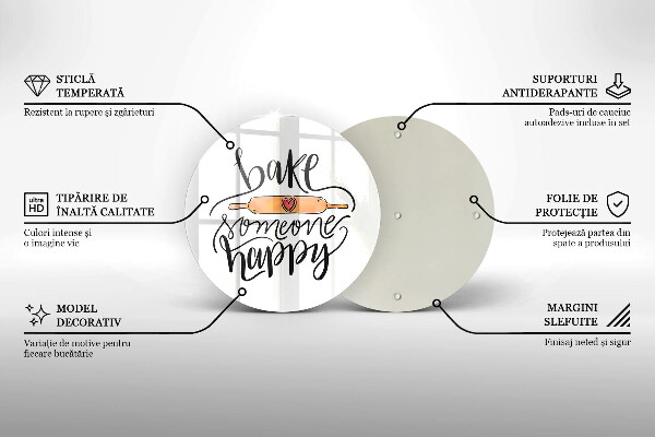 Glass worktop saver Bake some happy