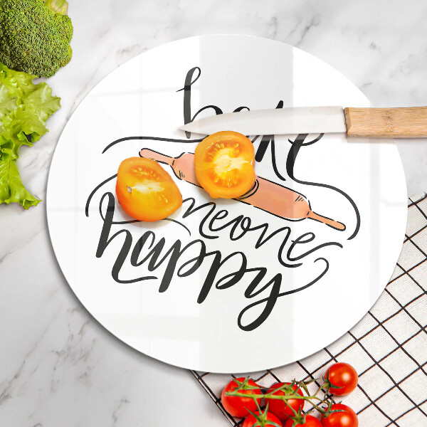 Glass worktop saver Bake some happy