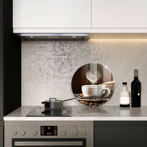 Kitchen worktop protector Coffee and cup