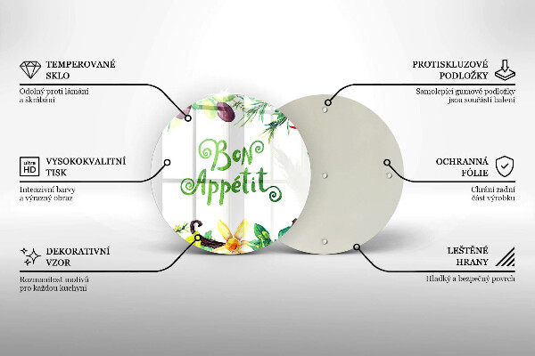 Kitchen worktop protector The inscription Bon Appetit