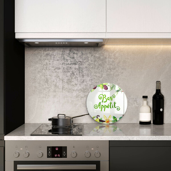 Kitchen worktop protector The inscription Bon Appetit