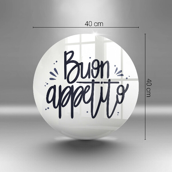 Kitchen worktop protector The inscription Buon Appetito