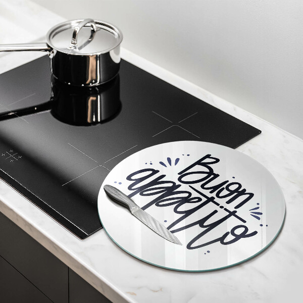 Kitchen worktop protector The inscription Buon Appetito
