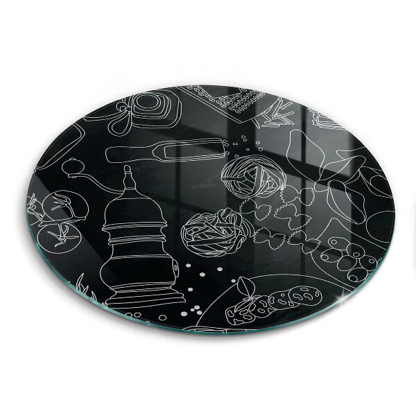 Glass worktop saver Kitchen accessories