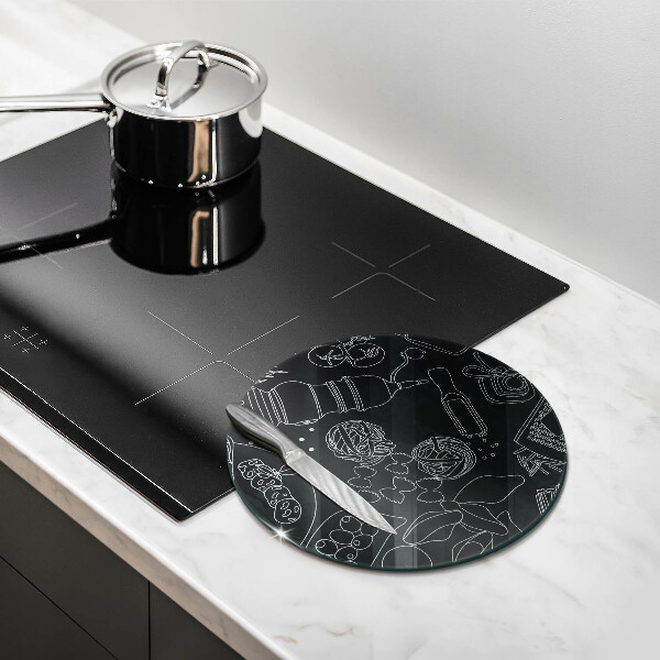 Glass worktop saver Kitchen accessories