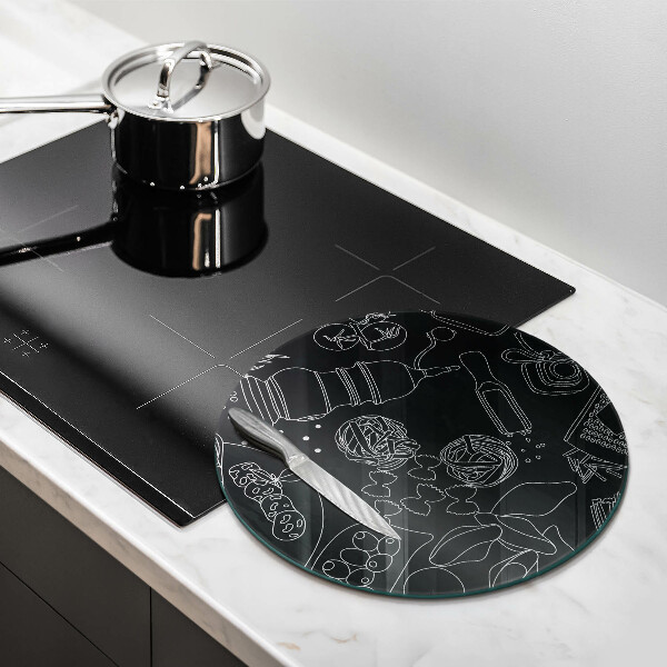 Glass worktop saver Kitchen accessories