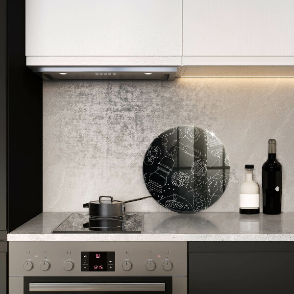 Glass worktop saver Kitchen accessories