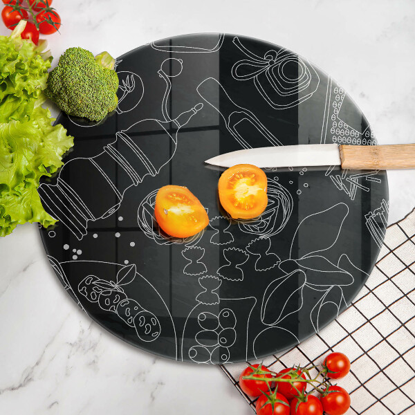 Glass worktop saver Kitchen accessories