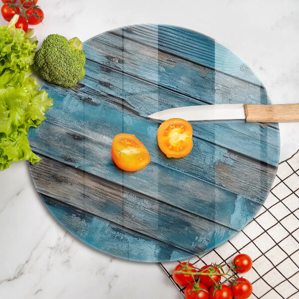 Cutting board Blue old boards