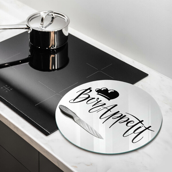 Cutting board The inscription Bon Appetit