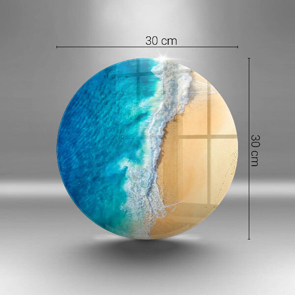 Cutting board Beach and sea