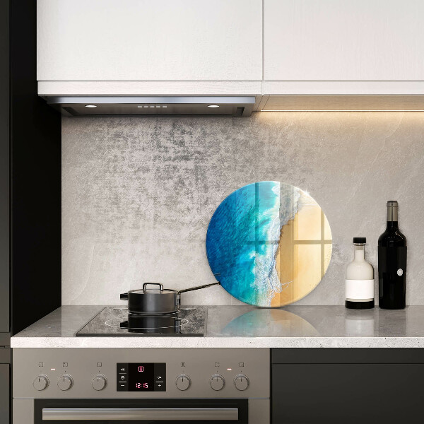 Cutting board Beach and sea