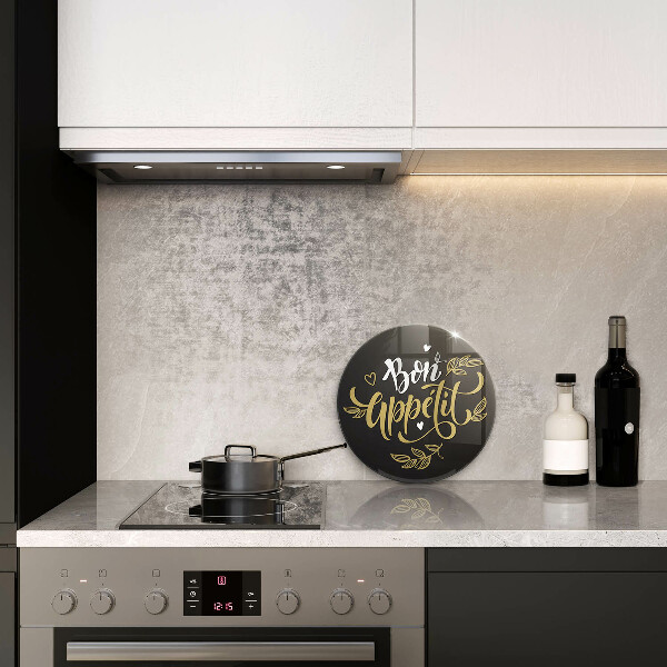 Cutting board The inscription Bon Appetit