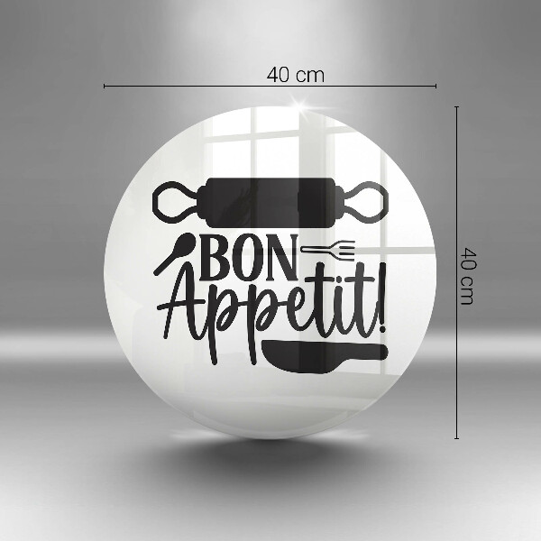 Cutting board The inscription Bon Appetit