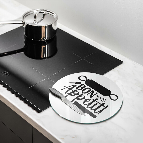 Cutting board The inscription Bon Appetit