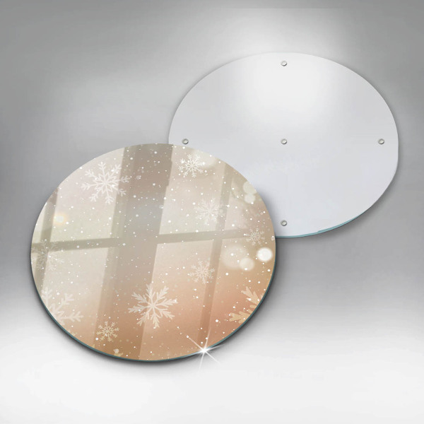 Cutting board Snowflakes