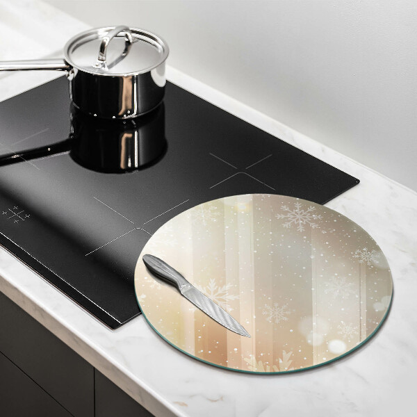 Cutting board Snowflakes