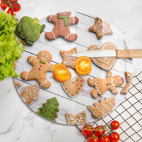 Cutting board Christmas gingerbread