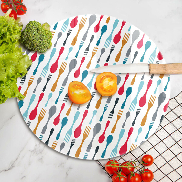 Cutting board Spoon illustration