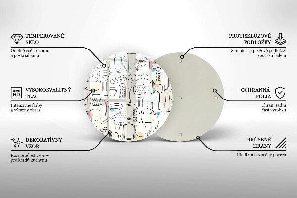 Chopping board glass Kitchen accessories