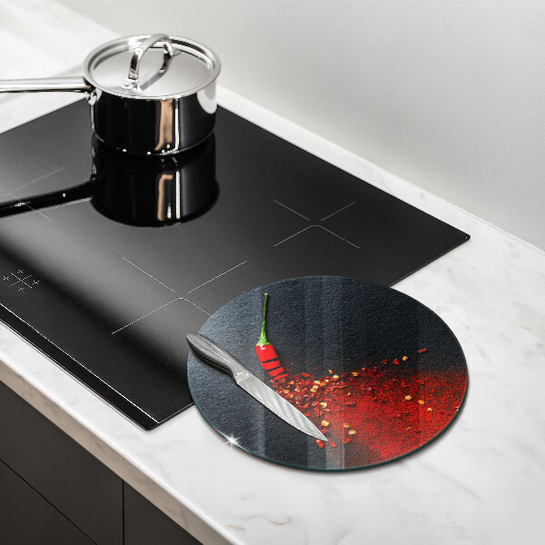 Kitchen worktop protector Chilli pepper