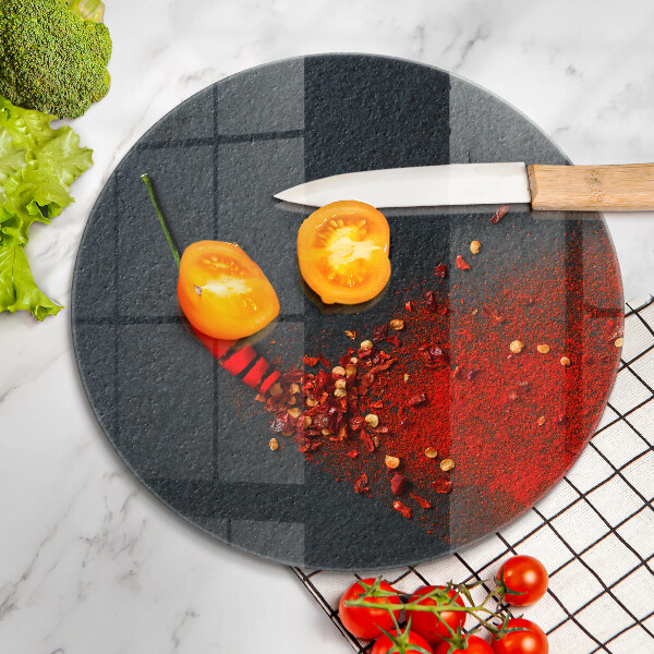 Kitchen worktop protector Chilli pepper
