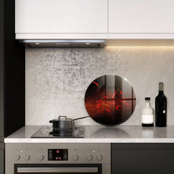 Cutting board Hot chili peppers