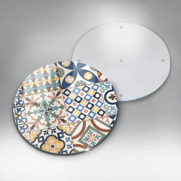 Chopping board glass Decorative tiles