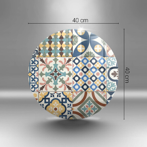 Chopping board glass Decorative tiles