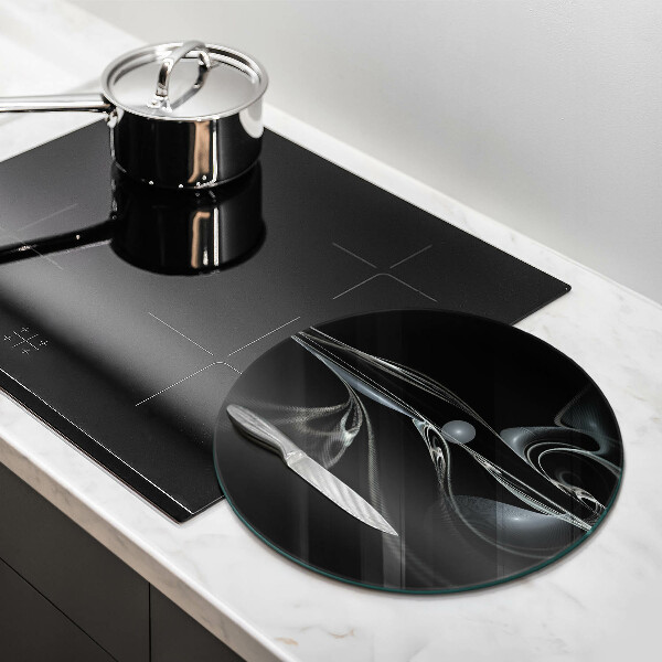 Glass worktop saver Modern abstraction