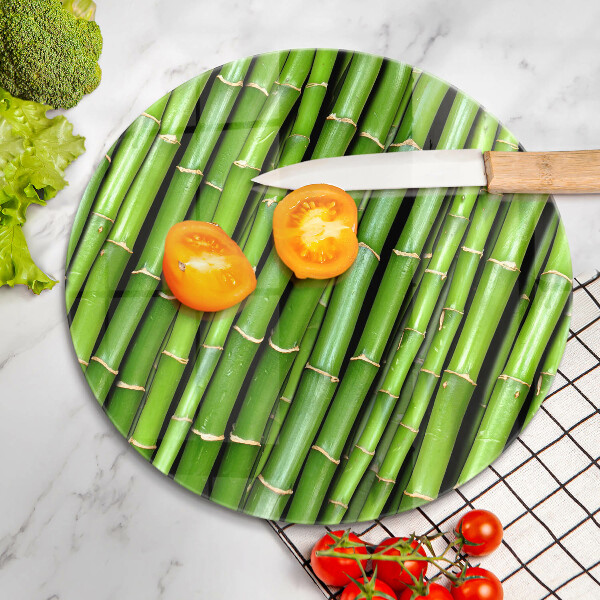 Glass worktop saver Nature bamboo