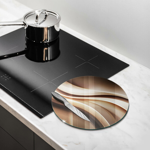 Chopping board Abstraction mild lines