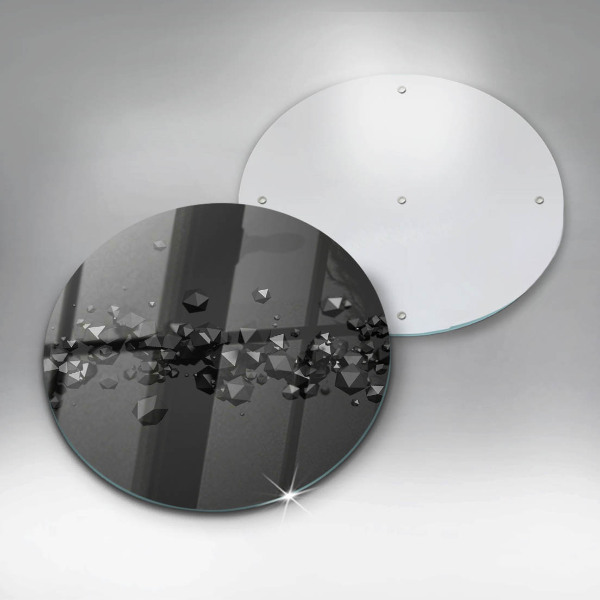 Chopping board 3D shapes abstraction