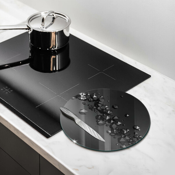 Chopping board 3D shapes abstraction