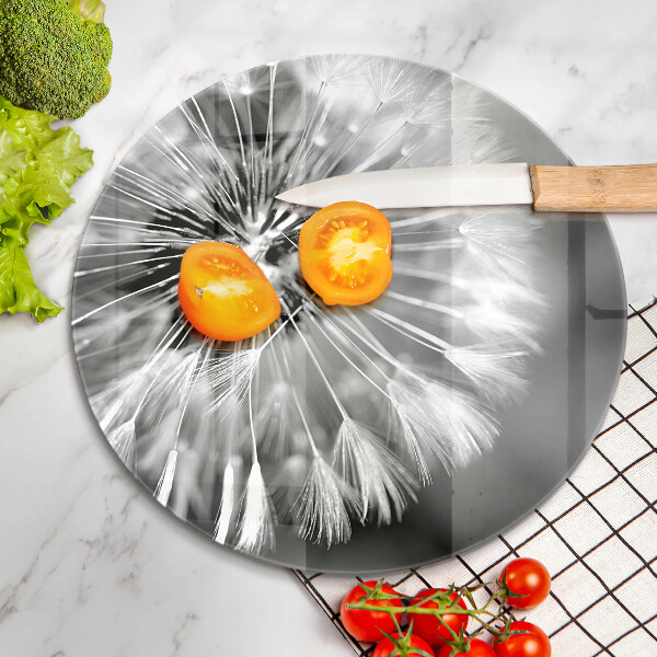Glass worktop saver Delicate dandelion