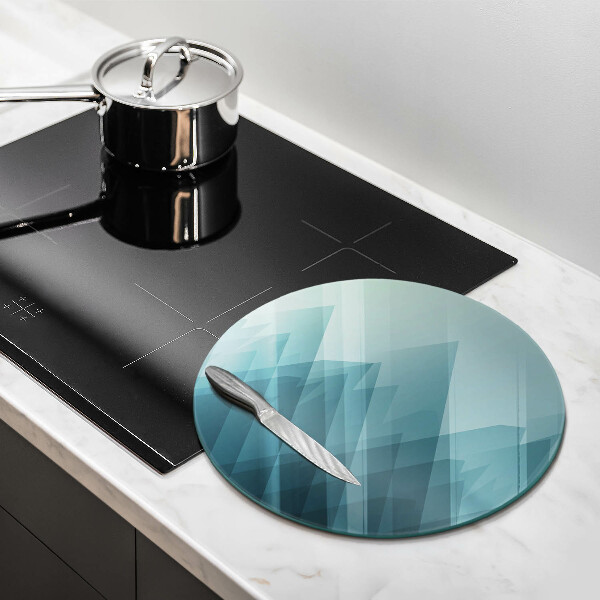 Glass worktop protector Abstract mountains