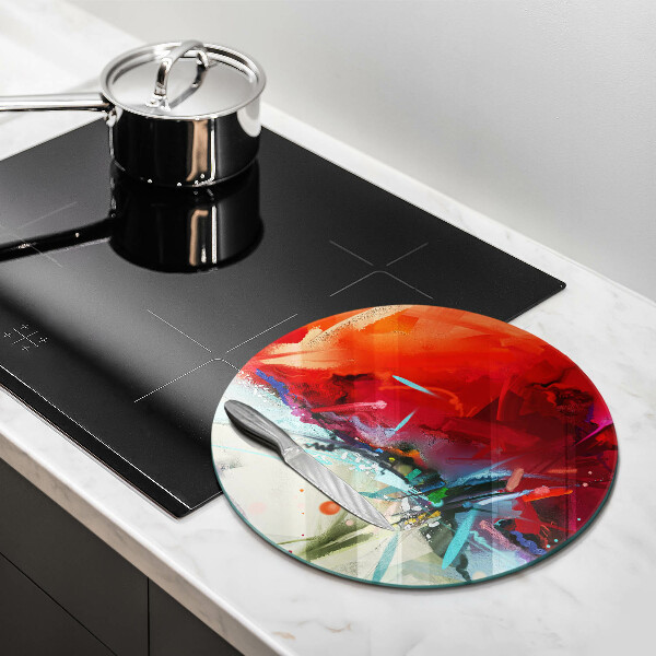 Cutting board Painted abstraction