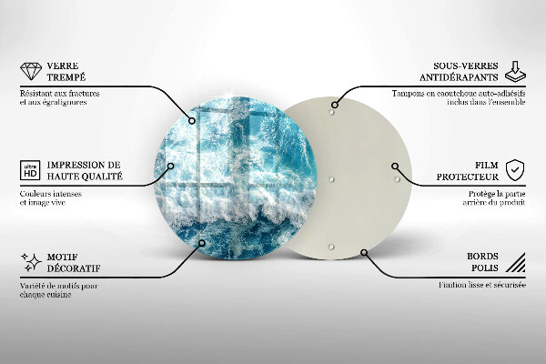 Cutting board Water sea waves