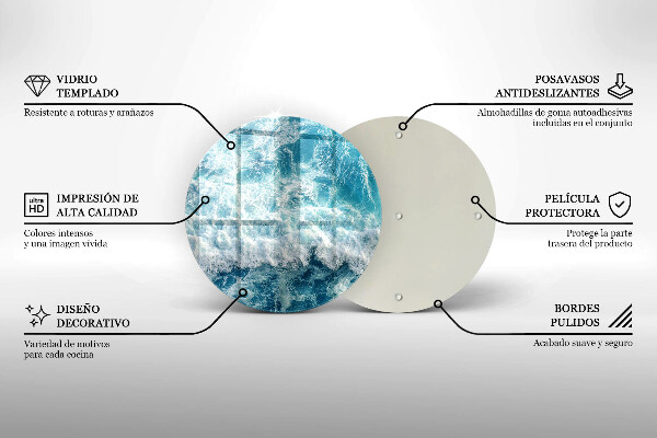 Cutting board Water sea waves