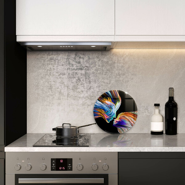 Kitchen worktop protector Abstraction kiss