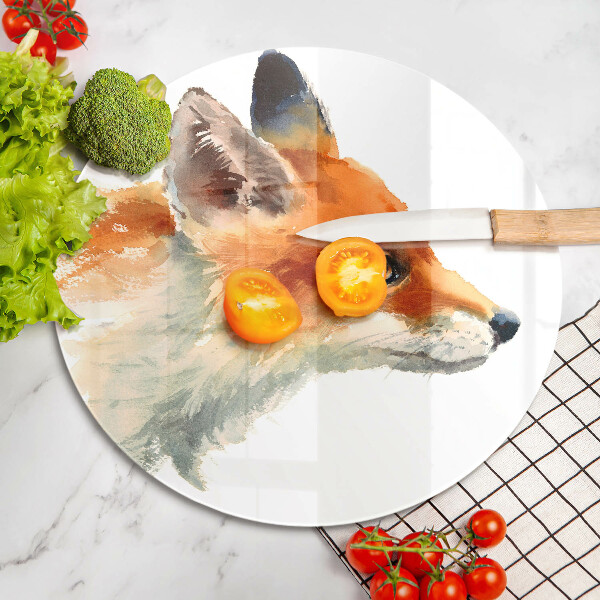 Kitchen worktop protector Painted fox