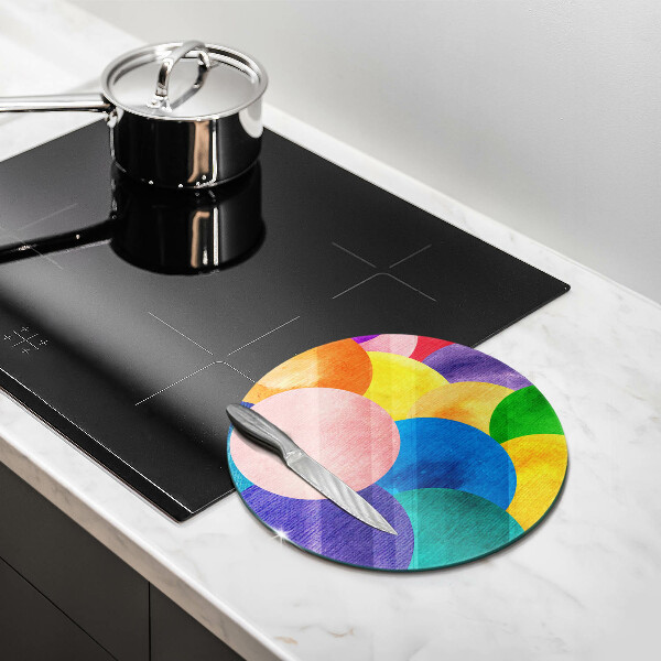 Kitchen worktop protector Colorful wheels