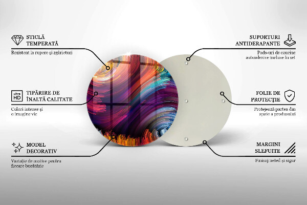 Kitchen worktop protector Colorful highlights